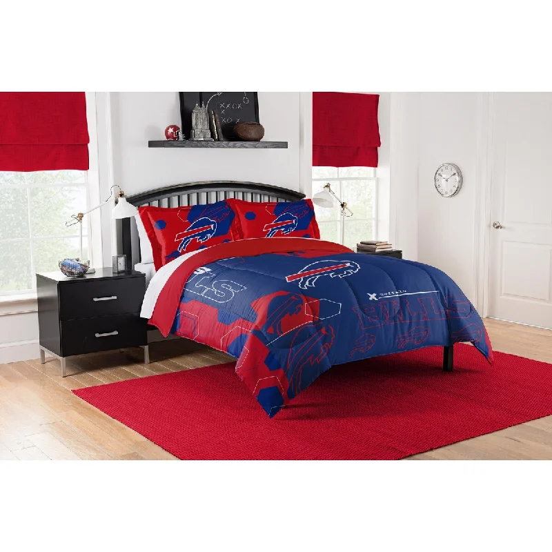Duck down comforters with a softer feel and good warmth retentionNFL 849 Bills Hexagon F/Q Comforter Set Duck down comforters with a softer feel and good warmth retentionNFL 849 Bills Hexagon F/Q Comforter Set