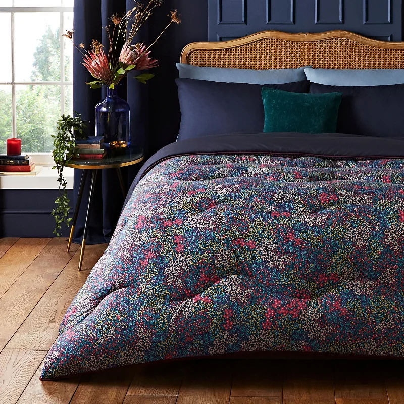 Organic cotton duvet covers for a chemical - free and eco - friendly optionNight Lark® Midnight Bloom Coverless Duvet Set