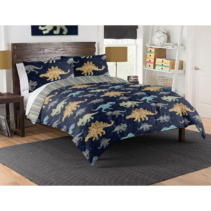 Bamboo - fiber - filled comforters with antibacterial and breathable qualitiesNW Kids - Dino Bamboo - fiber - filled comforters with antibacterial and breathable qualitiesNW Kids - Dino