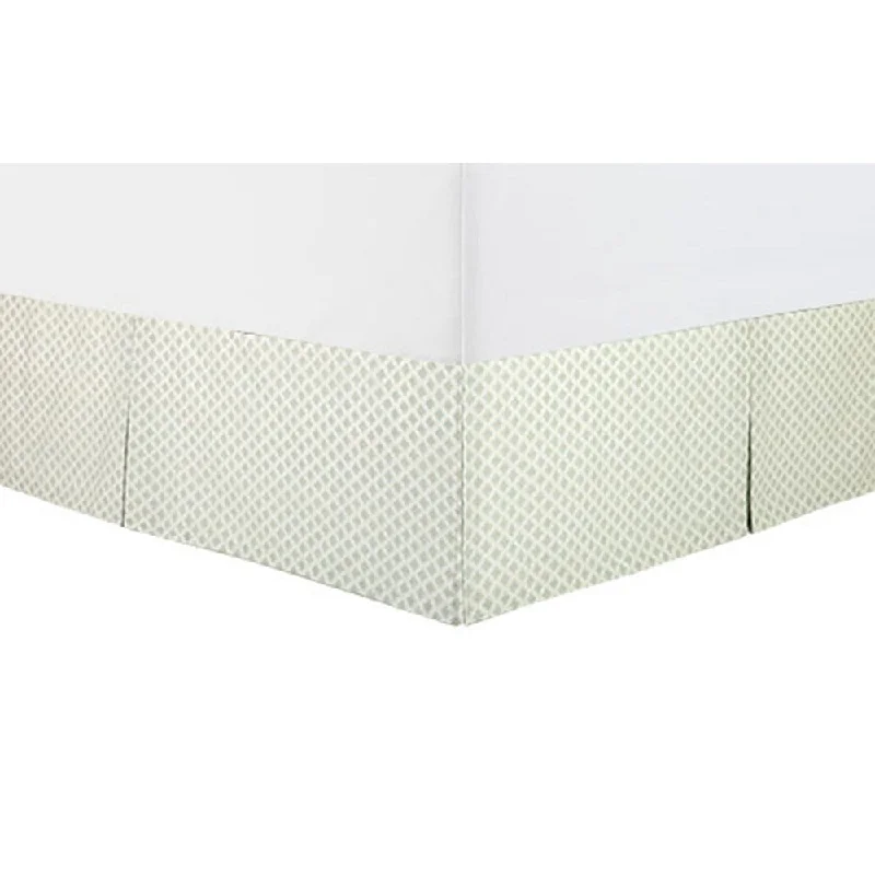 Ocean Botanical Bedskirt by Laurel and Mayfair Size - Queen