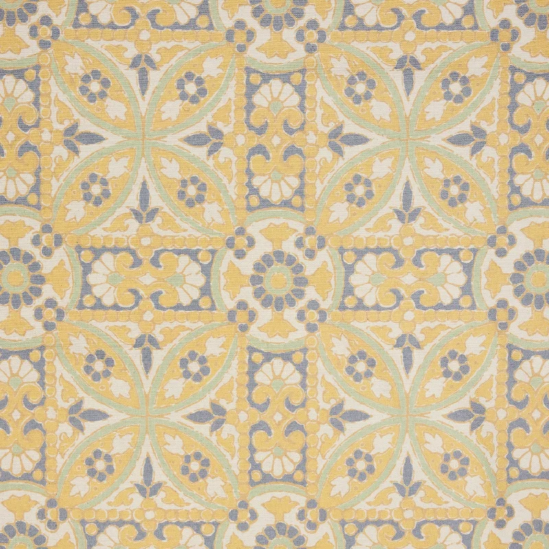 Geometric - patterned duvet covers for a modern and stylish lookOman Marigold Fabric