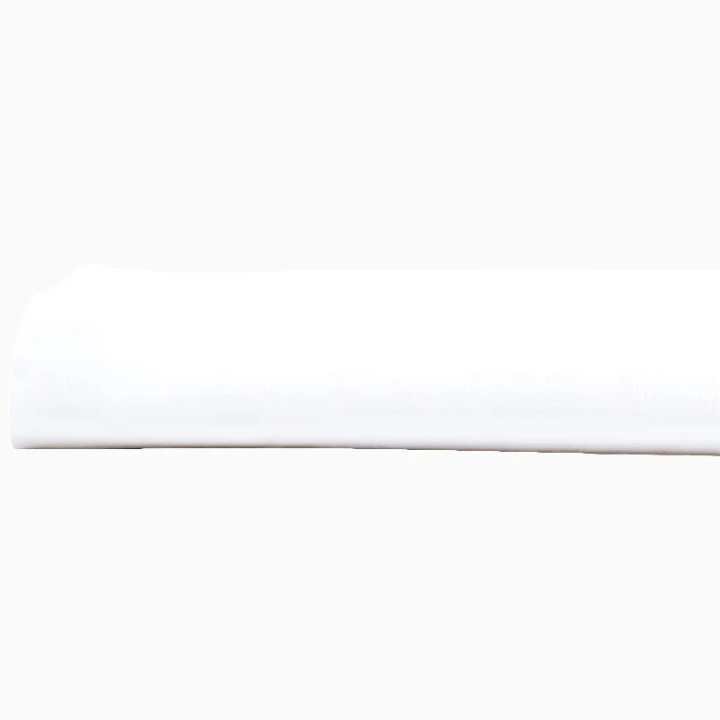Twin - size duvet covers ideal for single beds in kids' rooms or dormitoriesOrganic White Fitted Sheet