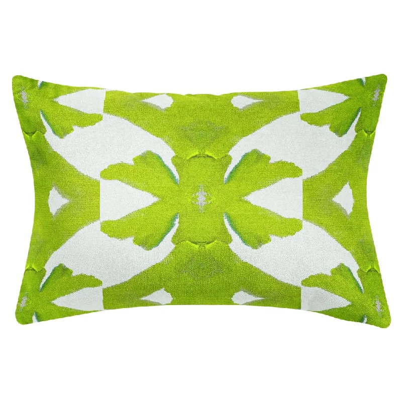 Boho - style duvet covers with vibrant colors and ethnic patternsPalm Green 14x20 Pillow