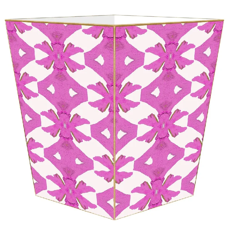 Flannel duvet covers for warmth in cold weatherPalm Pink Waste Basket