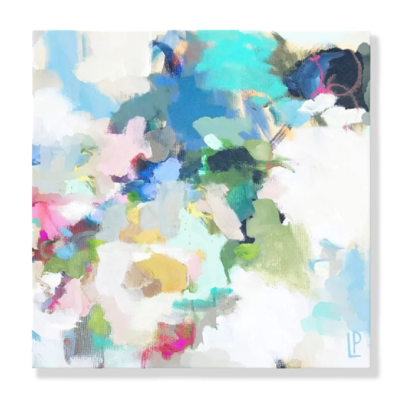 Patchwork duvet covers with a variety of fabric pieces sewn together for a rustic charmPark Avenue Canvas Print
