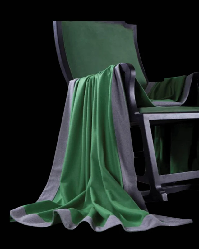 Acrylic blankets for a soft and affordable alternativePEONY BLUE  LUXURY  WOOL & KNIT CASHMERE THROW AND BLANKET