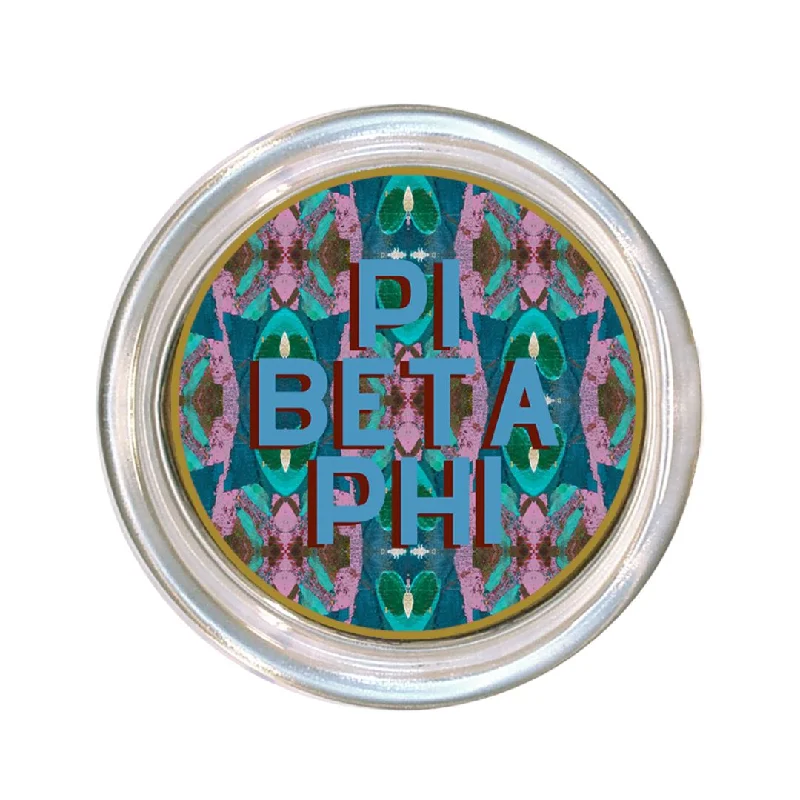 Machine - washable duvet covers for hassle - free cleaningPi Beta Phi Large Glass Coaster