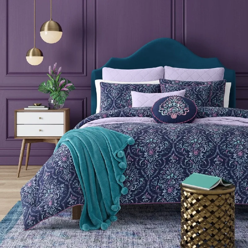 Synthetic - filled comforters like polyester for affordability and hypoallergenic propertiesPorch & Den Aebischer Bohemian Comforter Set Synthetic - filled comforters like polyester for affordability and hypoallergenic propertiesPorch & Den Aebischer Bohemian Comforter Set