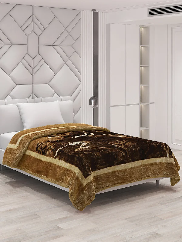 Acrylic blankets for a soft and affordable alternativePrinted Single Bed Blanket for Mild Winter -1 Ply