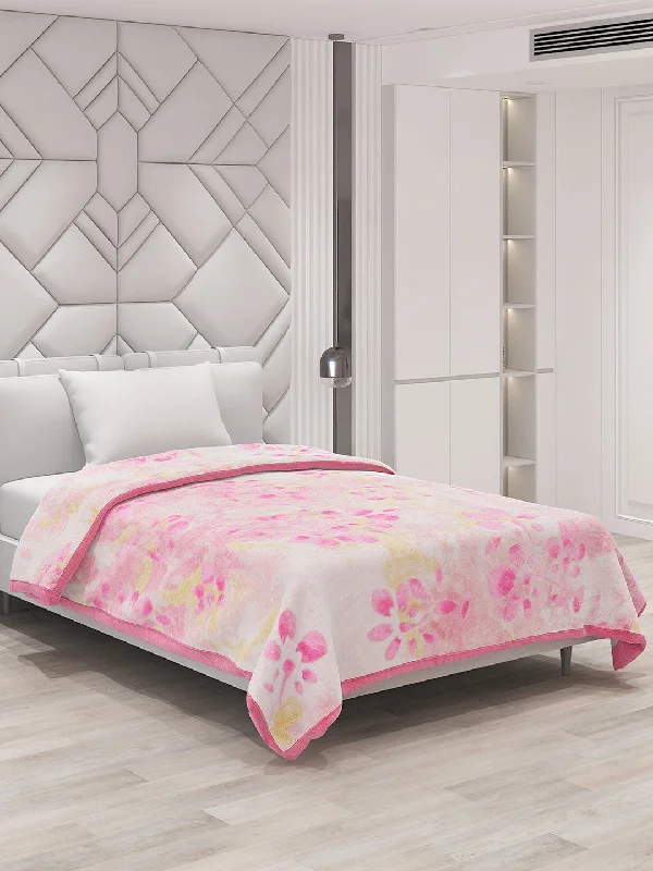 Microfiber blankets that are durable and easy to care forPrinted Single Bed Blanket for Mild Winter -2 Ply