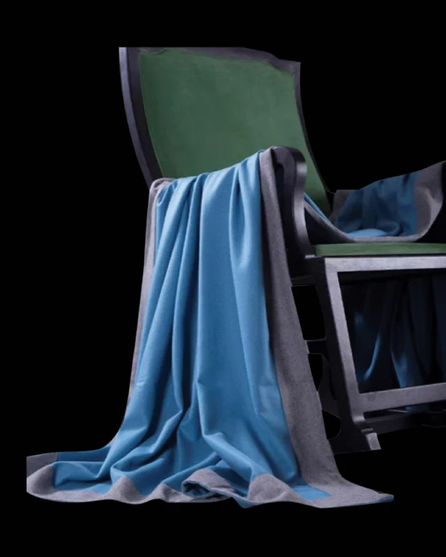 Cashmere blankets for ultimate softness and luxuryQUARRY SKY LUXURY  WOOL & KNIT CASHMERE  BLANKET AND THROW