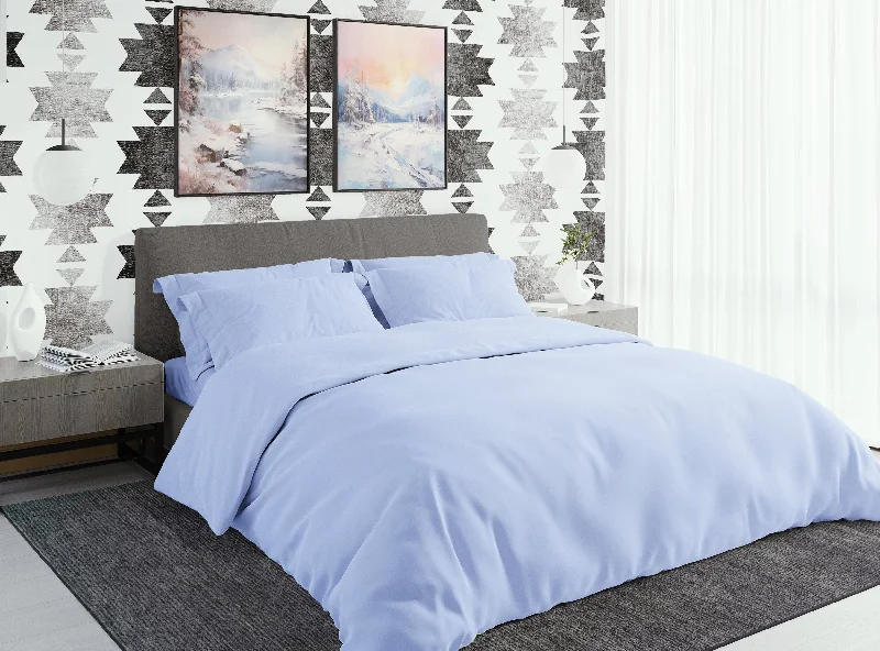 Affordable duvet covers for those on a tight budgetSateen Duvet Cover in Dream Blue