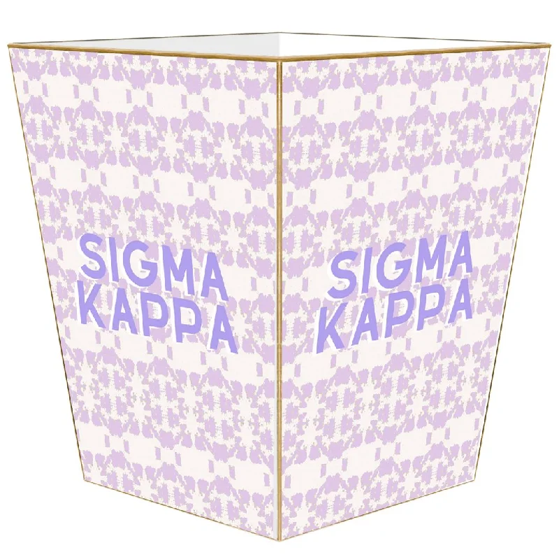 Anti - dust mite duvet covers to keep the sleep environment cleanSigma Kappa Waste Basket