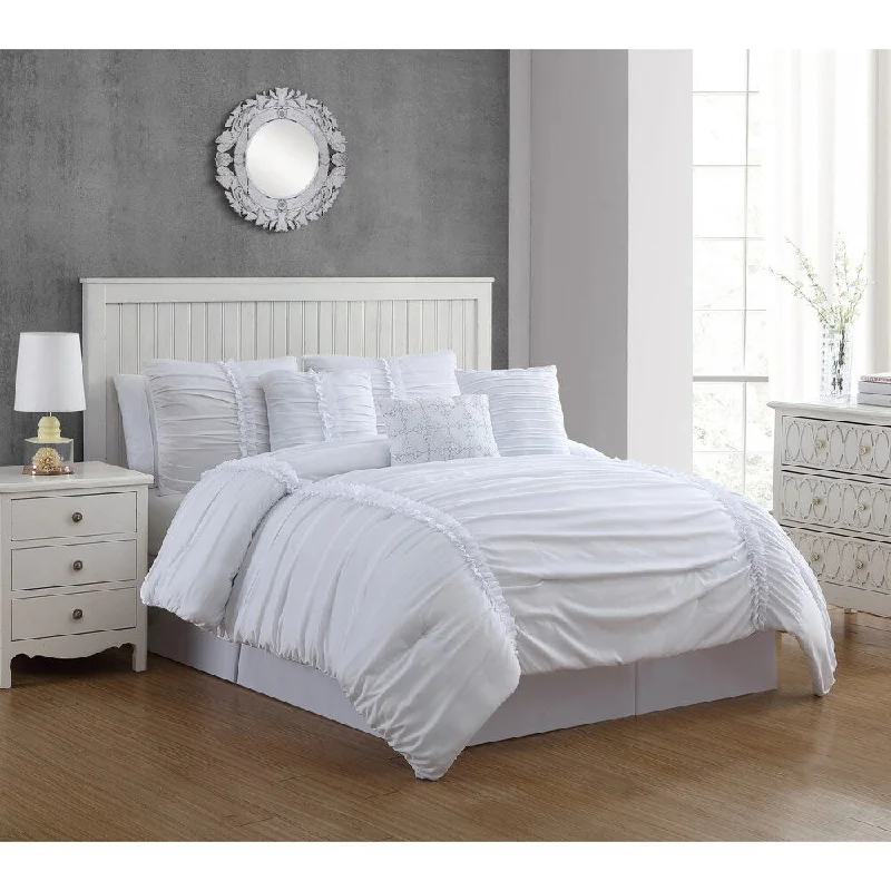 Wool - filled comforters with natural moisture - wicking and temperature - regulating featuresSilver Orchid Alba Solid Comforter Set Wool - filled comforters with natural moisture - wicking and temperature - regulating featuresSilver Orchid Alba Solid Comforter Set