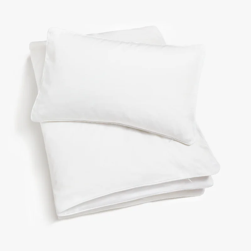 Clearance - priced duvet covers for a great deal on last - season modelsBed duvet covers to enhance the comfort and aesthetics of the bedroomSolid Toddler Duvet - White