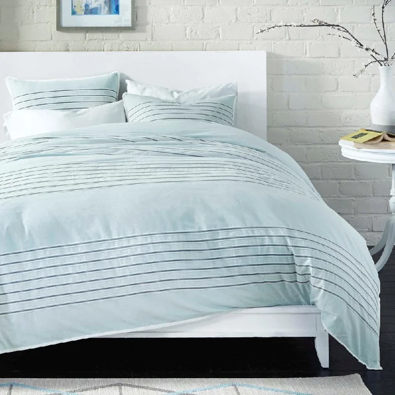 King - size comforters to fit large king - sized beds perfectlySpa Stripe 3-piece Comforter Set