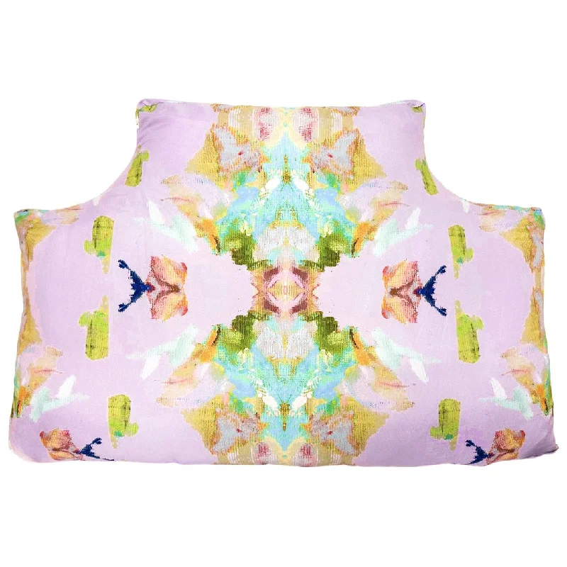 Hypoallergenic duvet covers for allergy - prone individualsThe Headboard Pillow® - Stained Glass Lavender Twin XL