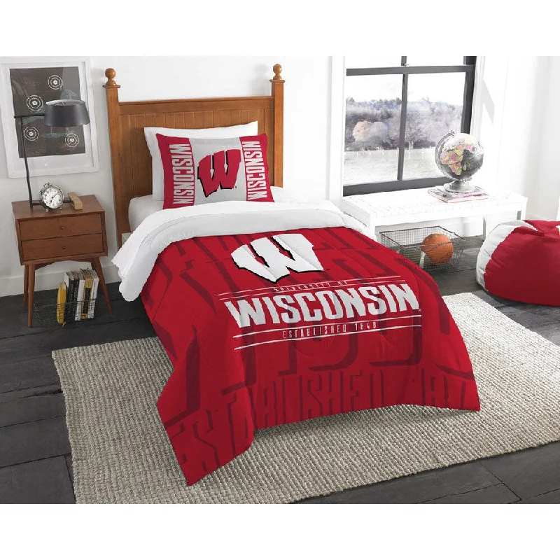 Goose down comforters known for their superior quality and insulationThe Northwest Co COL 862 Wisconsin Modern Take Twin 2-piece Comforter Set Goose down comforters known for their superior quality and insulationThe Northwest Co COL 862 Wisconsin Modern Take Twin 2-piece Comforter Set