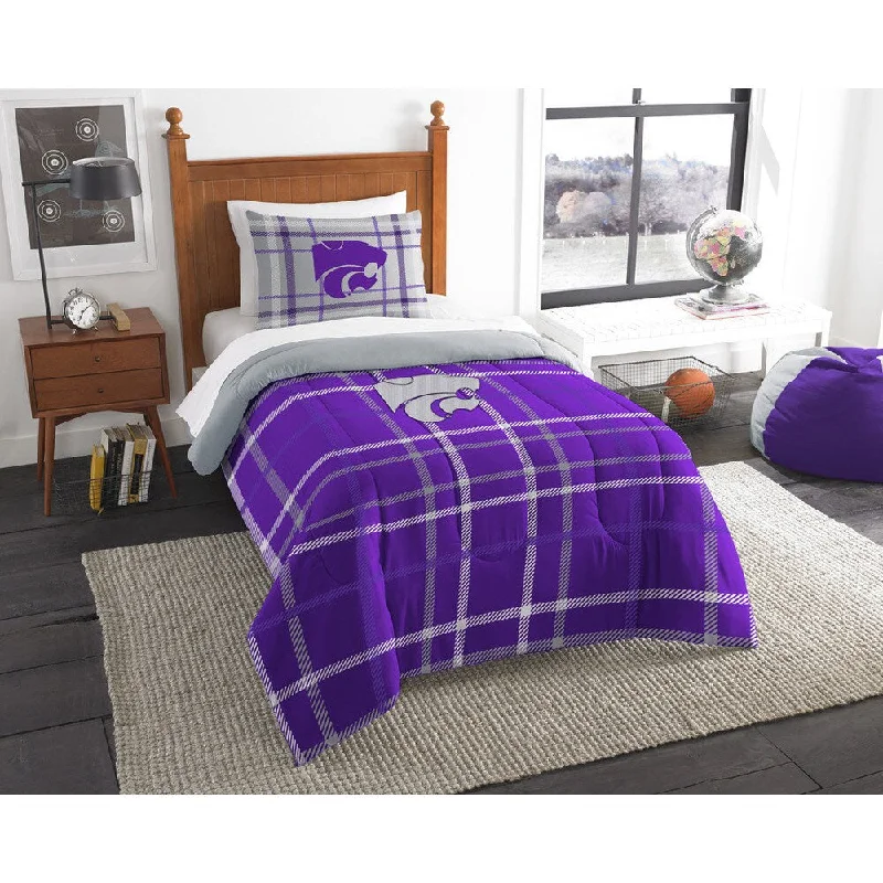 Queen - size comforters for standard queen - sized mattressesThe Northwest Company COL 835 Kansas State Twin Comforter Set Queen - size comforters for standard queen - sized mattressesThe Northwest Company COL 835 Kansas State Twin Comforter Set