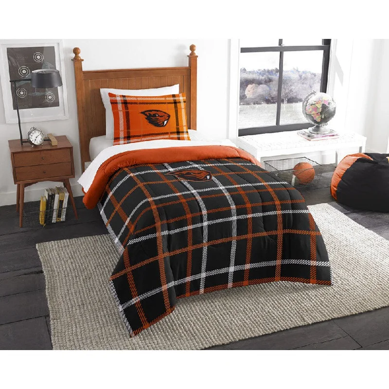Bamboo - fiber - filled comforters with antibacterial and breathable qualitiesThe Northwest Company COL 835 Oregon State Twin Comforter Set Bamboo - fiber - filled comforters with antibacterial and breathable qualitiesThe Northwest Company COL 835 Oregon State Twin Comforter Set