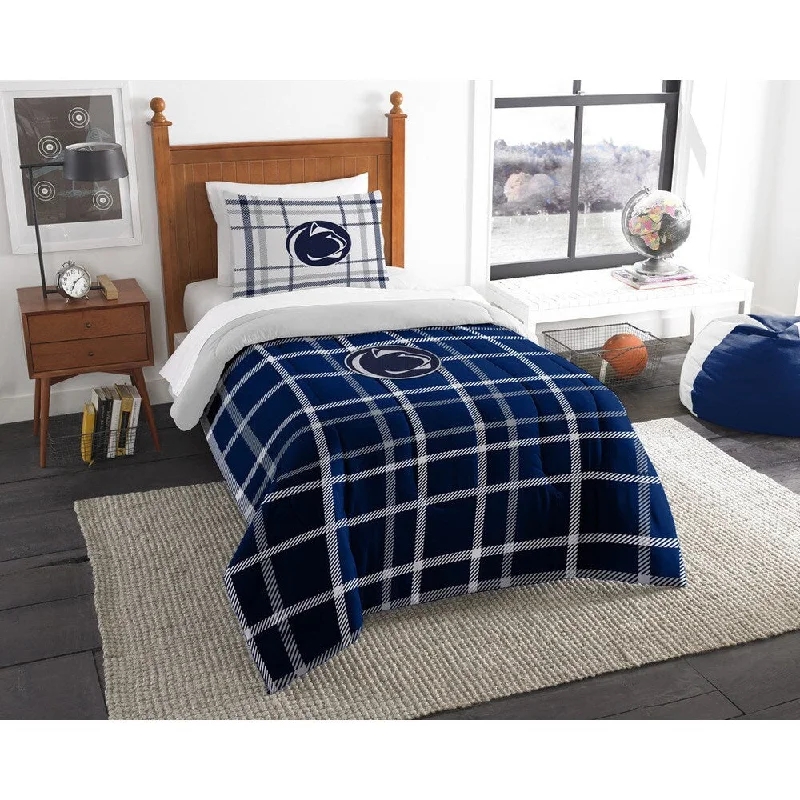 Bamboo - fiber - filled comforters with antibacterial and breathable qualitiesThe Northwest Company COL 835 Penn State Twin Comforter Set Bamboo - fiber - filled comforters with antibacterial and breathable qualitiesThe Northwest Company COL 835 Penn State Twin Comforter Set