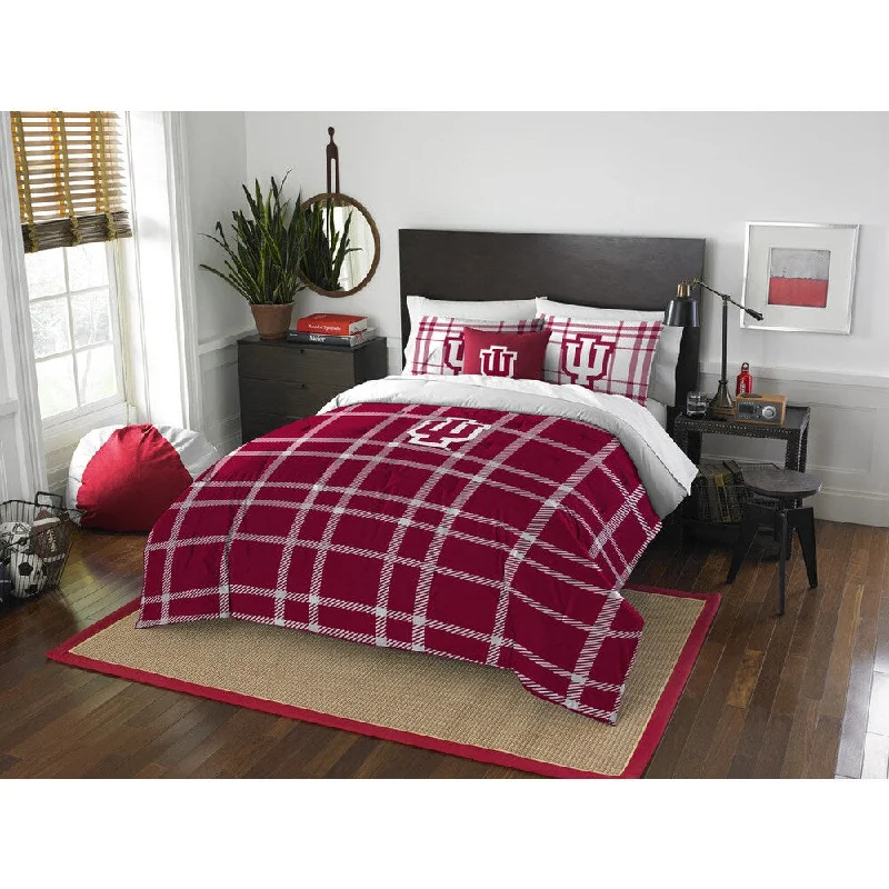 Goose down comforters known for their superior quality and insulationThe Northwest Company Indiana University Full 3-piece Comforter Set Goose down comforters known for their superior quality and insulationThe Northwest Company Indiana University Full 3-piece Comforter Set
