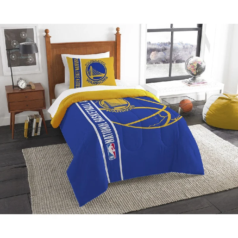 Bamboo - fiber - filled comforters with antibacterial and breathable qualitiesThe Northwest Company NBA 862 Warriors Twin Printed Comforter Set Bamboo - fiber - filled comforters with antibacterial and breathable qualitiesThe Northwest Company NBA 862 Warriors Twin Printed Comforter Set
