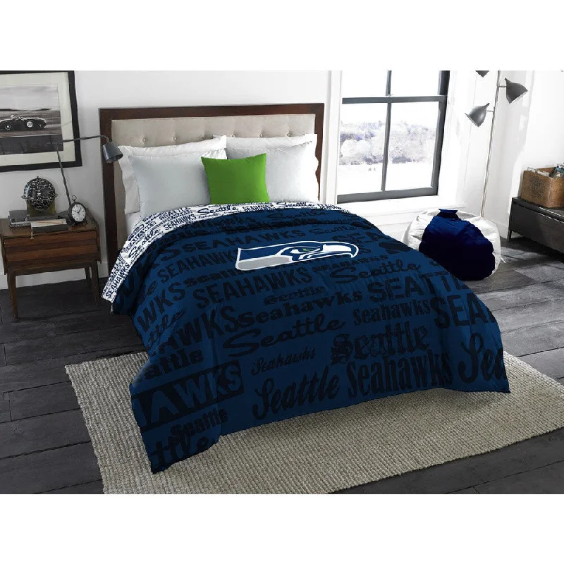 Bamboo - fiber - filled comforters with antibacterial and breathable qualitiesThe Northwest Company Official NFL Seattle Seahawks Anthem Full Comforter Bamboo - fiber - filled comforters with antibacterial and breathable qualitiesThe Northwest Company Official NFL Seattle Seahawks Anthem Full Comforter
