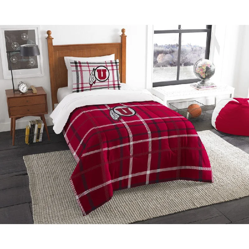 Duck down comforters with a softer feel and good warmth retentionThe Northwest Company University of Utah Twin 2-piece Comforter Set Duck down comforters with a softer feel and good warmth retentionThe Northwest Company University of Utah Twin 2-piece Comforter Set