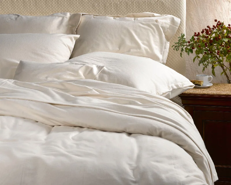 Twin XL duvet covers designed for extra - long twin beds, often used in college dormsThe Purists Flannel | Duvet Cover