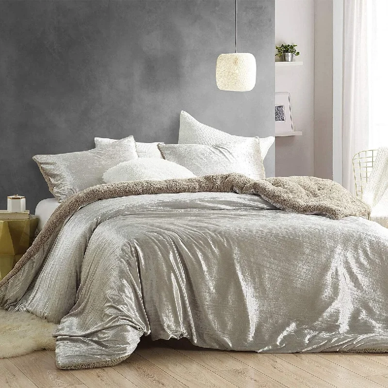 Full - size comforters suitable for full - sized beds in guest rooms or small bedroomsVelvet Crush - Coma Inducer® Oversized Comforter Set - Crinkle Iced Almond Full - size comforters suitable for full - sized beds in guest rooms or small bedroomsVelvet Crush - Coma Inducer® Oversized Comforter Set - Crinkle Iced Almond