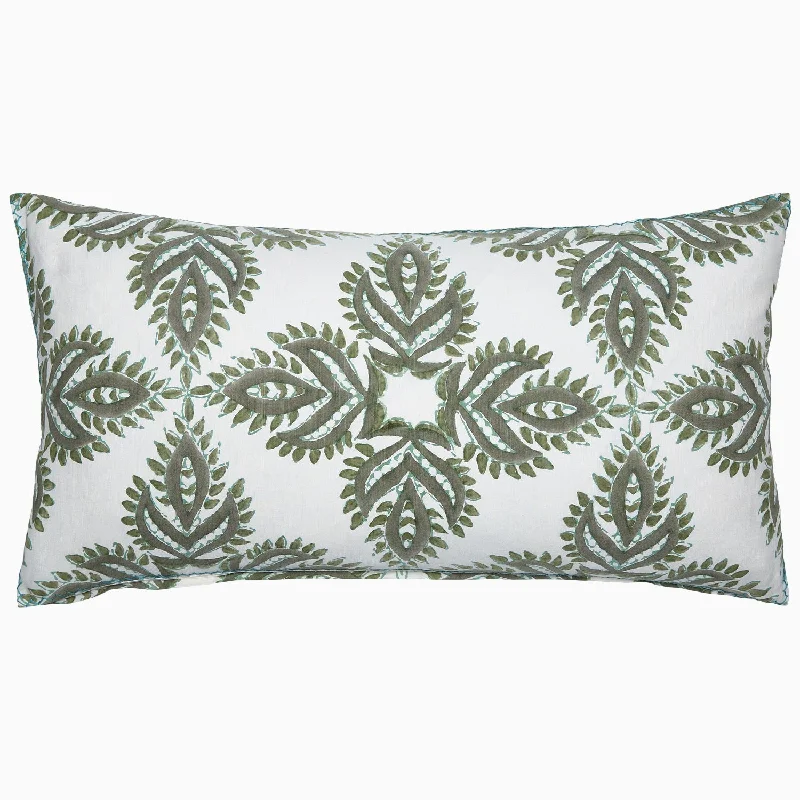 Allergy - friendly duvet covers for bedrooms with sensitive air qualityVerdin Dark Sage Bolster
