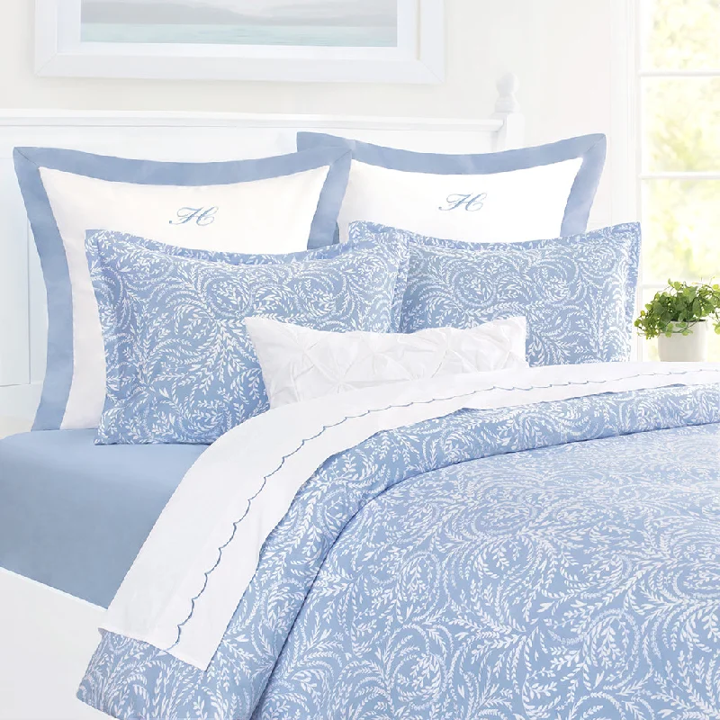 Wrinkle - resistant duvet covers for a neat and tidy lookWilder Cornflower Blue Duvet Cover