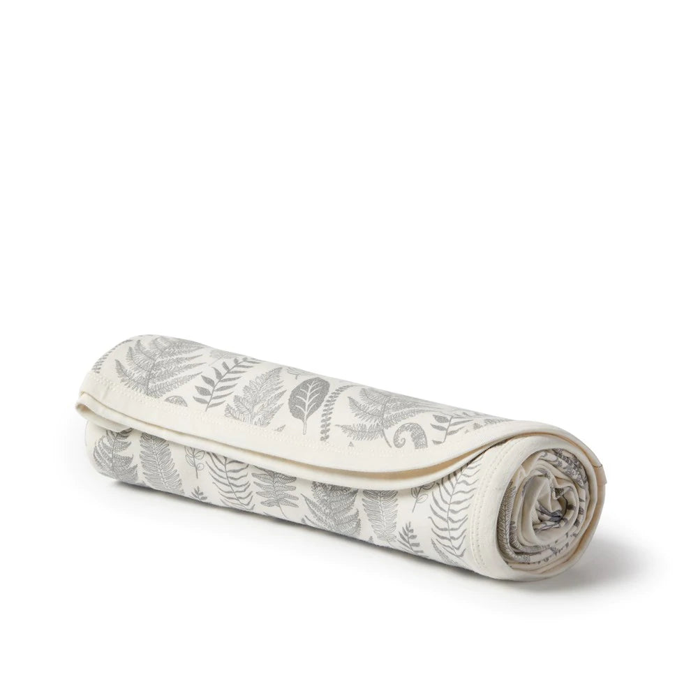 Rayon from bamboo blankets for a silky and breathable feelWilson & Frenchy Organic Bunny Rug - Hello Fern