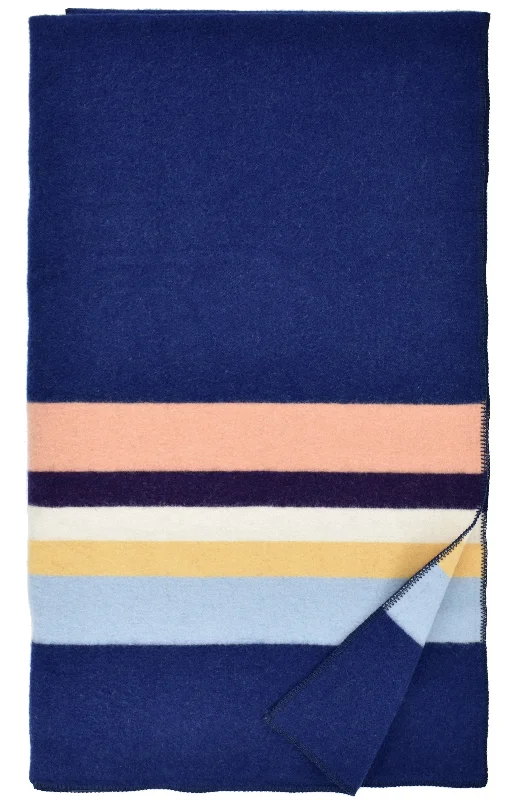 Recycled polyester blankets for an eco - conscious optionWool Blanket, Pacific Nights