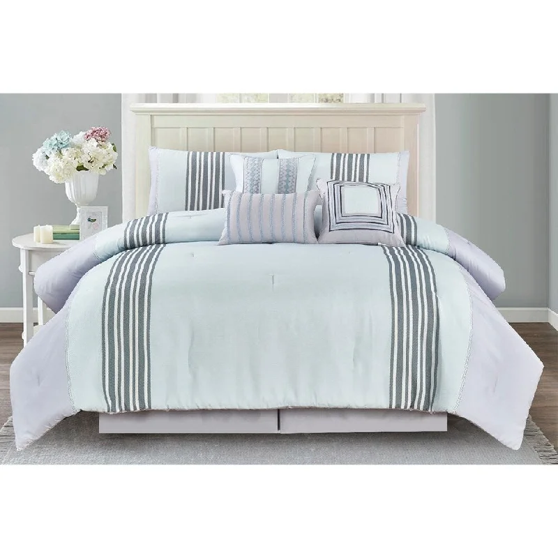 Duck down comforters with a softer feel and good warmth retentionWynne Yarn Dyed Comforter Set Duck down comforters with a softer feel and good warmth retentionWynne Yarn Dyed Comforter Set